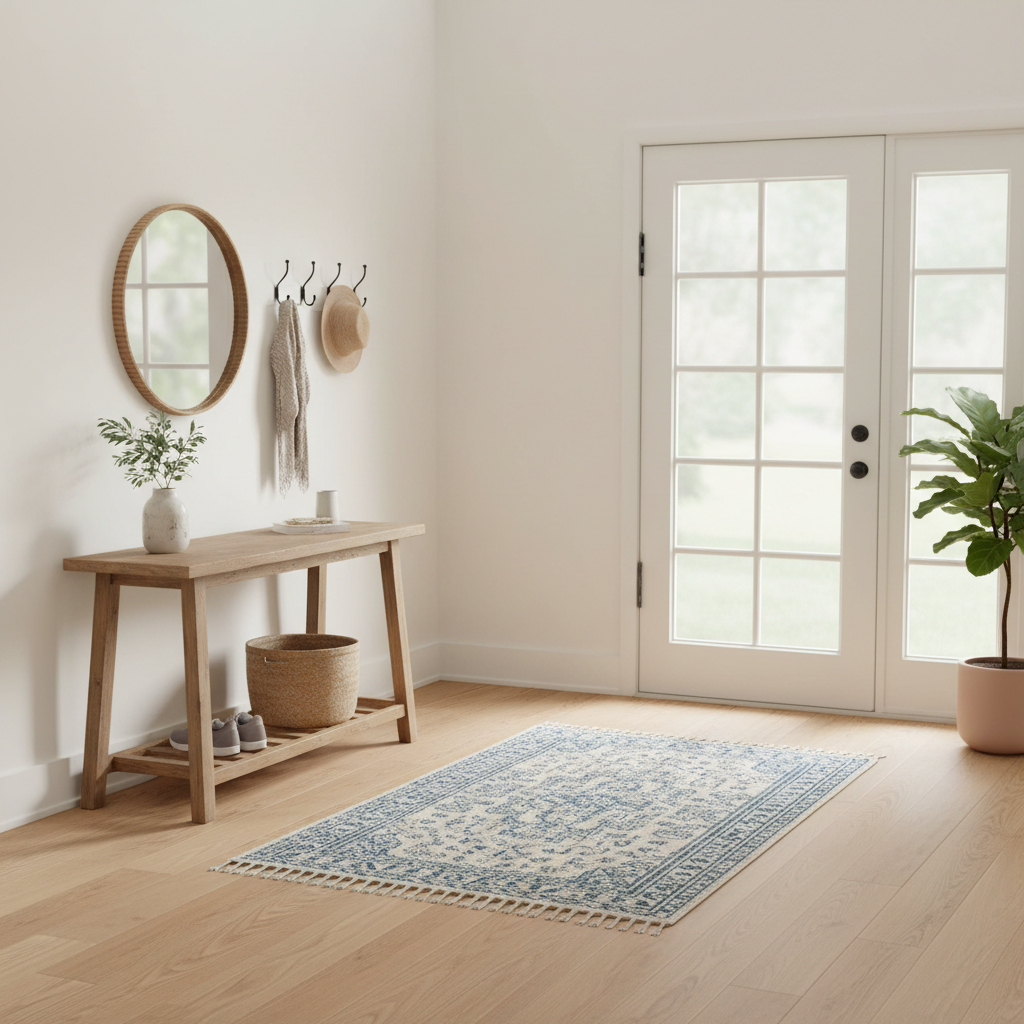 The Real Difference Between Grip-Backed and Non-Slip Small Entryway Rugs — And Which One Fits Your Home