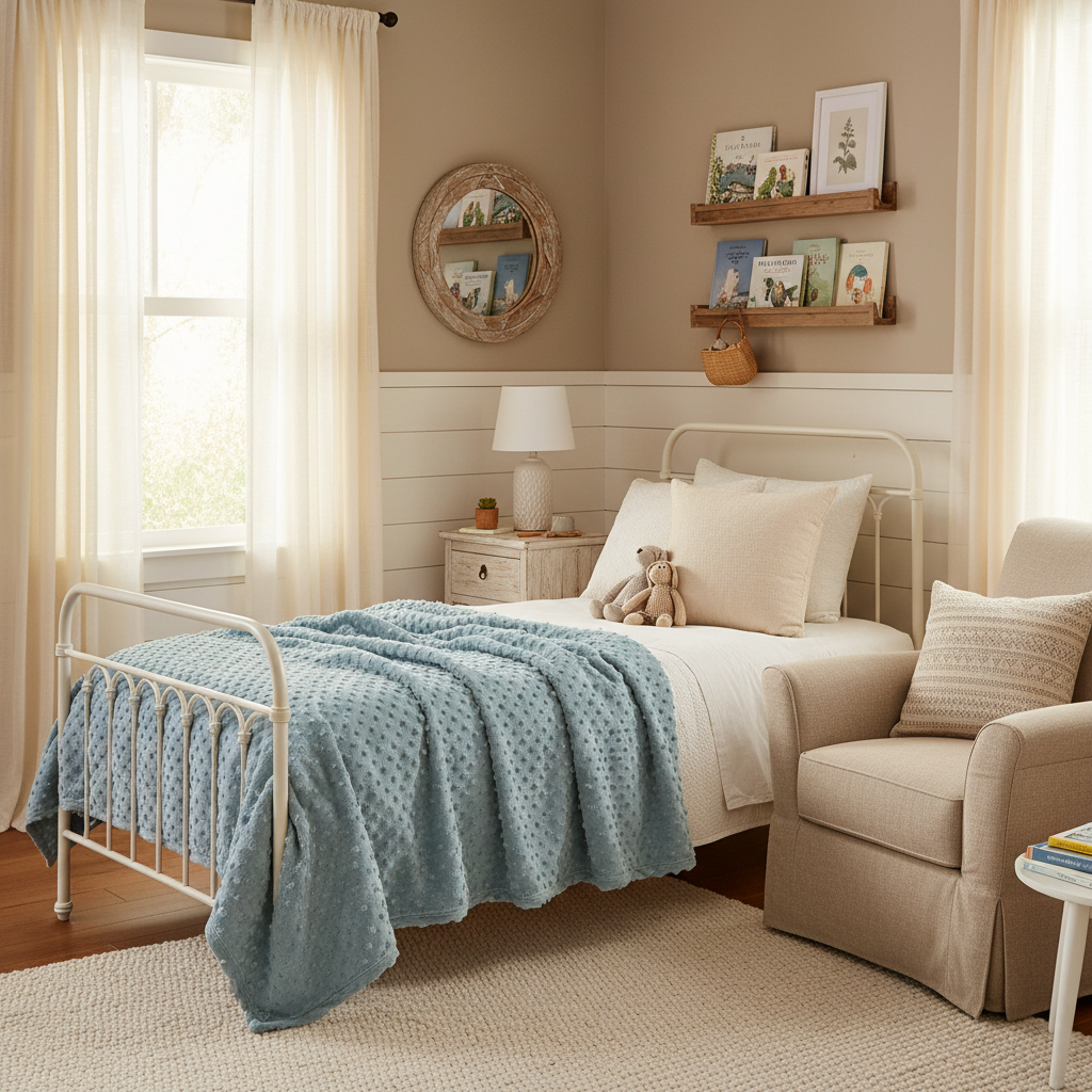5 Signs It's Time to Replace Your Kids' Bedroom Blanket (And What to Look for in a Soft Fleece Bubble Blanket)