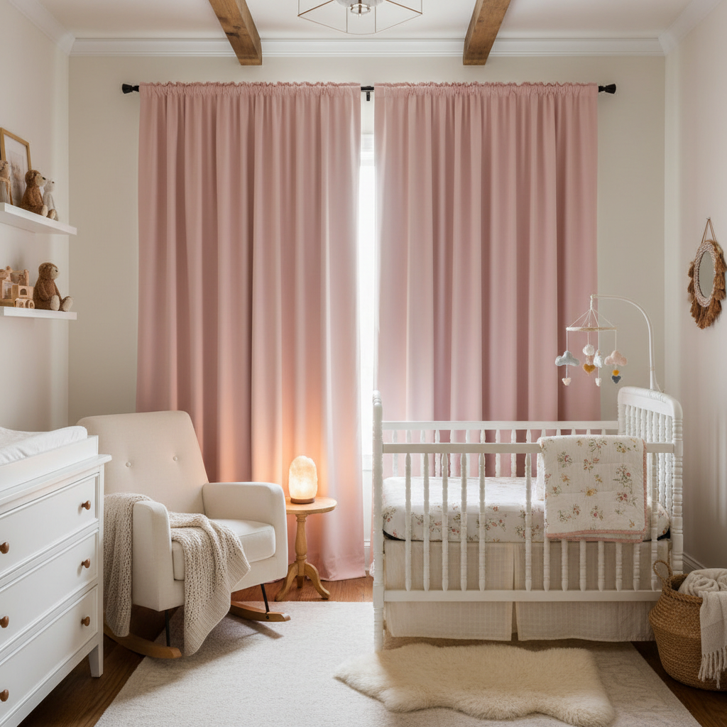The Real Difference Between Blackout and Light-Filtering Nursery Curtains — And Which One Fits Your Baby's Sleep Routine