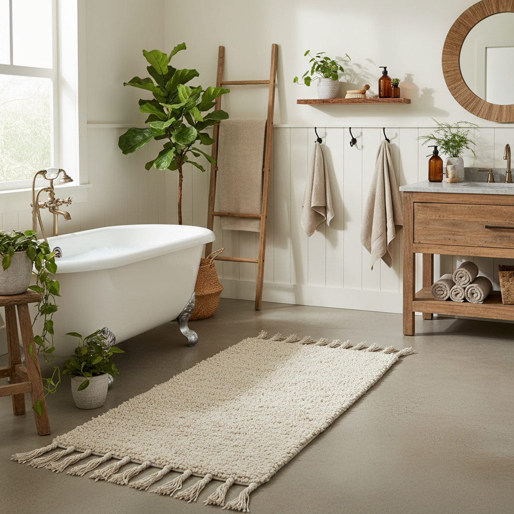 The Boho Bath Runner Rug Buying Framework: 7 Questions to Ask Before You Click "Add to Cart"