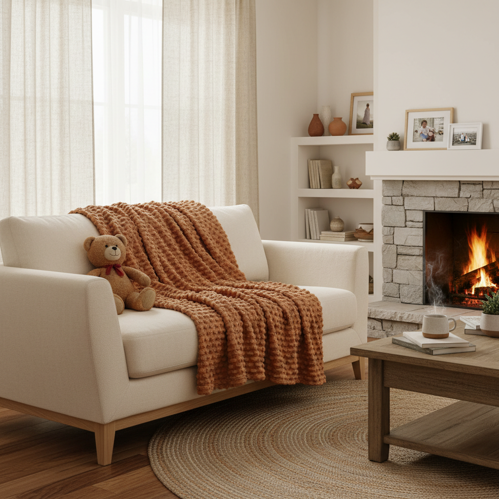 The Anatomy of a Great Cozy Bubble Fleece Blanket for the Sofa: 7 Features That Actually Make a Difference