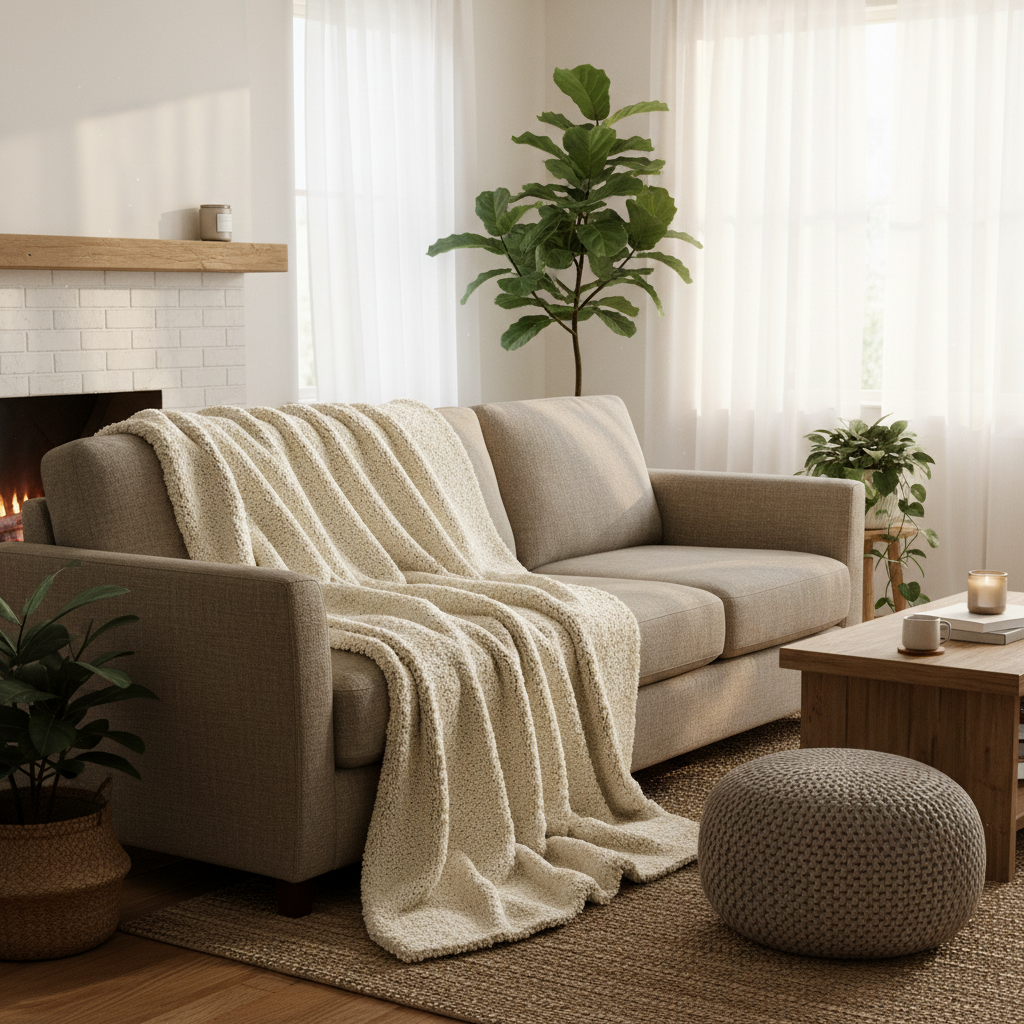 Beyond Softness: What Really Matters When Choosing a Fluffy Fleece Throw Blanket for a Cozy Home