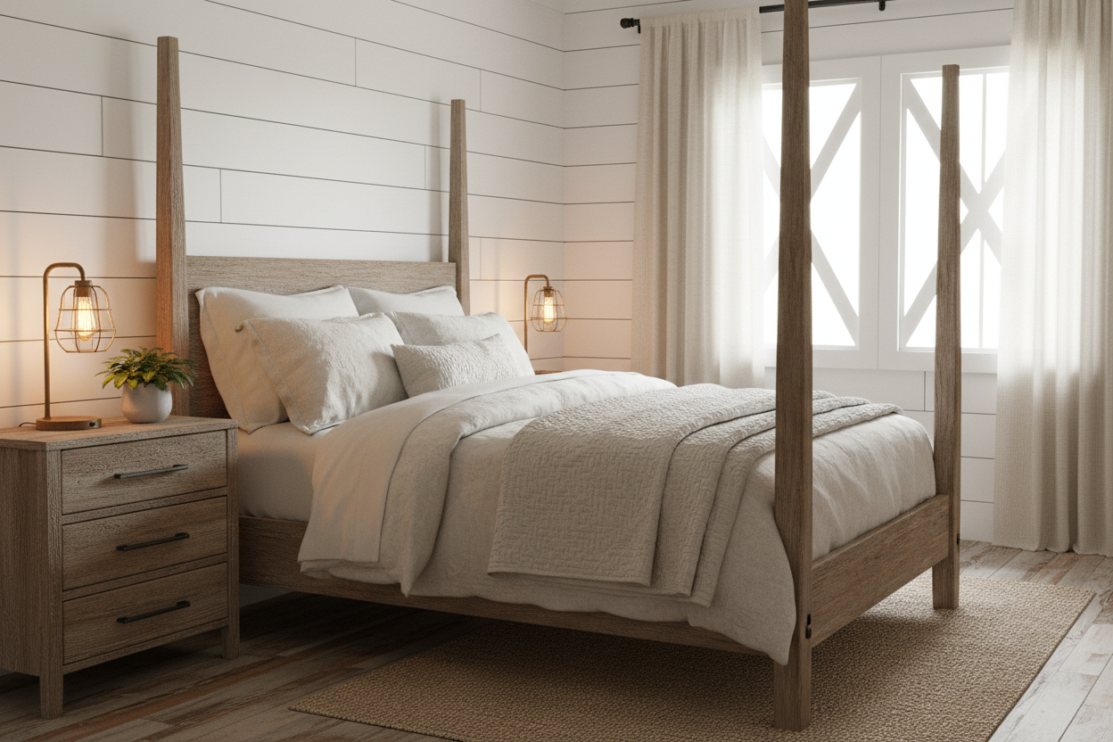 How to Get the Farmhouse Look Without Sacrificing Sleep or Privacy