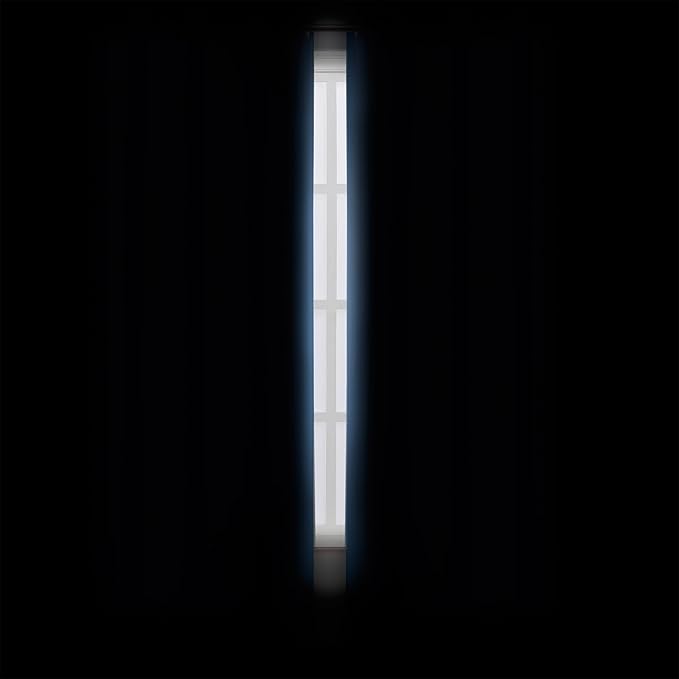 LEMOMO Sky Blue Blackout Curtains 42 x 54 Inch Length Set of 2 Panels Grommet Bedroom Curtains for Living Room