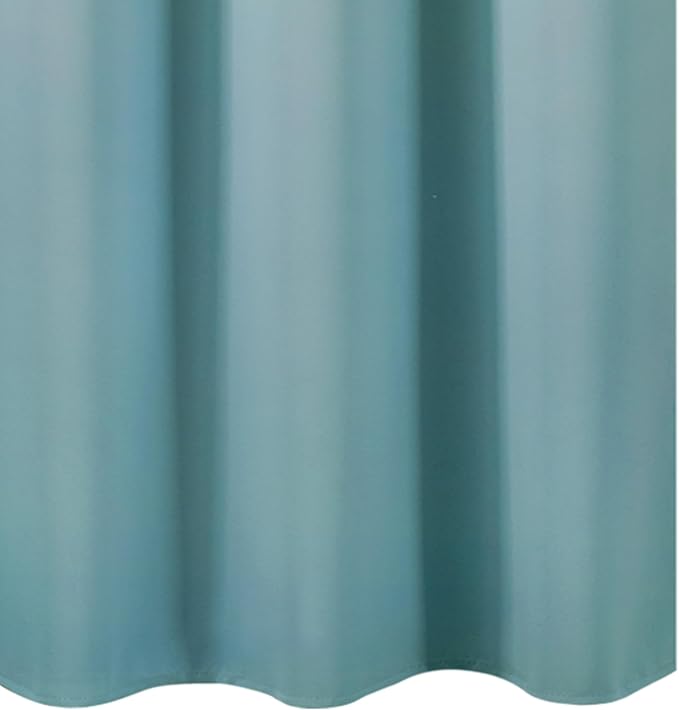 LEMOMO Stone Blue Thermal Blackout Curtains/38 x 63 Inch/Set of 2 Panels Room Darkening Curtains for Bedroom