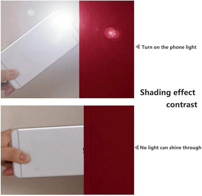 NICETOWN 100% Blackout Cold Blocking Curtain Panels, Thermal Insulated Curtains, Noise Reducing Drapes for Thanksgiving Day Window Decor (Set of 2, Burgundy Red, 55 inches Wide by 68 inches Long)