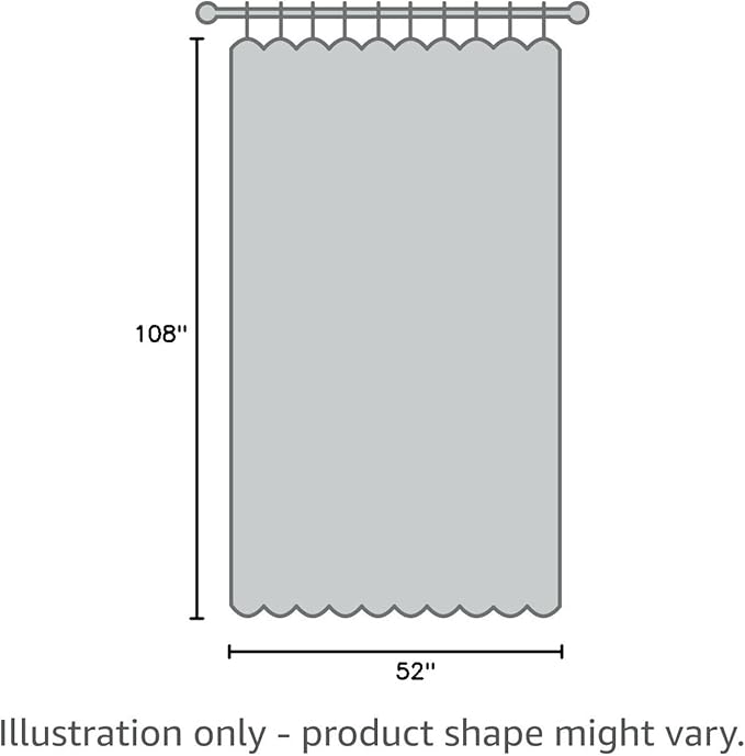 Joydeco Blackout Curtains 108 Inch Length 2 Panels Set, Thermal Insulated Long Curtains 2 Burg, Room Darkening Grommet Drapes for Living Room Bedroom Window (W52 x L108 Inch, Burgundy Red)