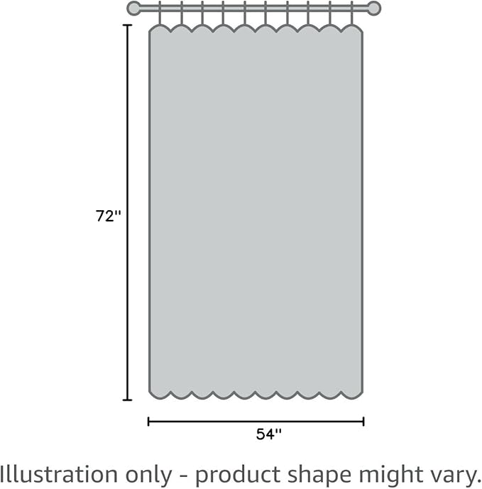 NICETOWN Sheer Voile Window Curtains - Elegant Soft Sheer Window Treatment Home Decorations for Nursery/Bedroom/Office (54" W x 72" L, Dark Grey, 2 Panels)