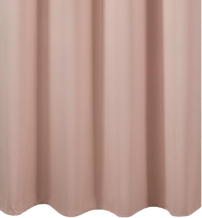 LEMOMO Blush Blackout Curtains 52 x 63 Inch Length/Set of 2 Curtain Panels/Thermal Insulated Room Darkening Curtains for Bedroom and Living Room
