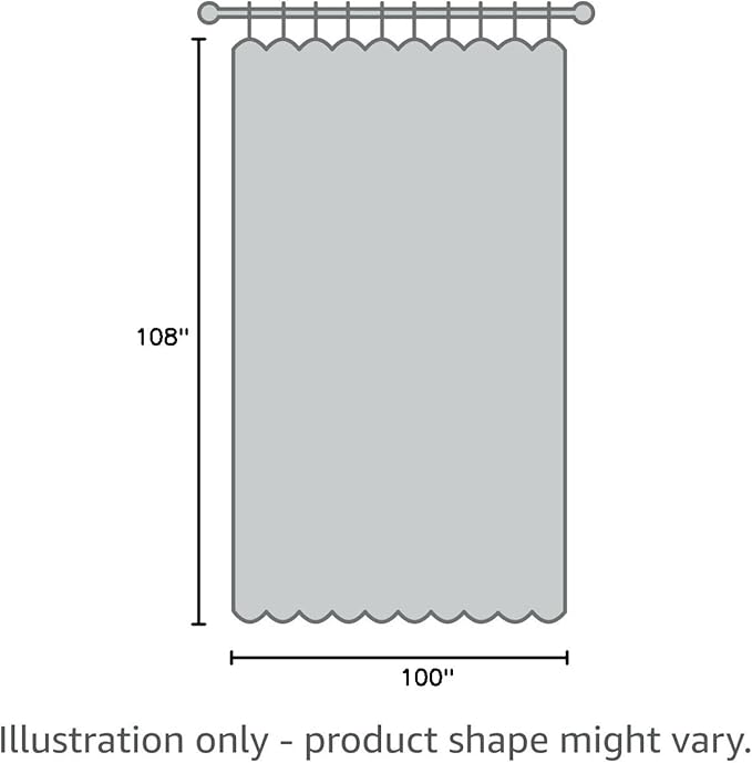 H.VERSAILTEX Blackout Patio Curtains 100 x 108 Inches for Sliding Door Extral Wide Blackout Curtain Panels Thermal Insulated Room Divider - Grommet Top, 9' Tall by 8.5' Wide - Orange