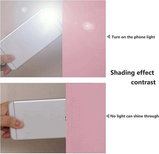NICETOWN Crystal Pink Full Shade Curtain Panels, Pair of Thermal Insulated & Energy Efficiency Blackout Curtains for Living Room Windows, Lined Silky Performance Window Dressing (46" Wide x 90" Long)