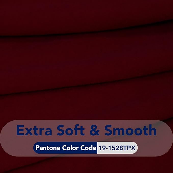 PureFit Super Stretch Loveseat Recliner Sofa Couch Cover with Pocket – 2 Seats Non Slip Soft Sofa Slipcover, Washable Reclining Furniture Protector for Kids, Pets (Recliner Loveseat, Wine)