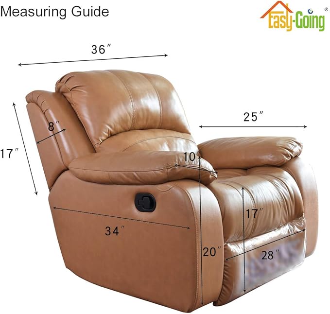Easy-Going Oversized Recliner Cover Reversible Couch Cover Sofa Cover for Living Room Water Resistant Furniture Protector with Elastic Straps for Pets Dog (Oversized Recliner, Cyan/Ivory)