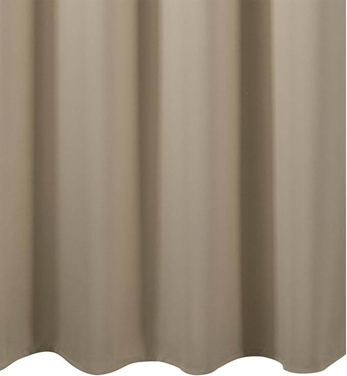 LEMOMO Blackout Curtains 52 x 90 Inch Long Beige Curtains Set of 2 Panels Room Darkening Curtains for Bedroom and Living Room