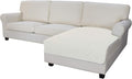 Easy-Going Sectional Couch Covers for Dogs L Shape Sofa Cover Reversible Sofa Slipcover Chaise Lounge Cover Furniture Protector Cover for Pets Dog Cat (42 x 68 inches, Ivory/Ivory)