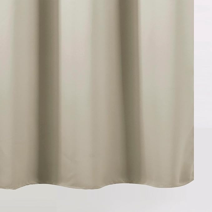 LEMOMO Blackout Curtains 52 x 90 Inch Long Light Beige Curtains Set of 2 Panels Room Darkening Curtains for Bedroom and Living Room