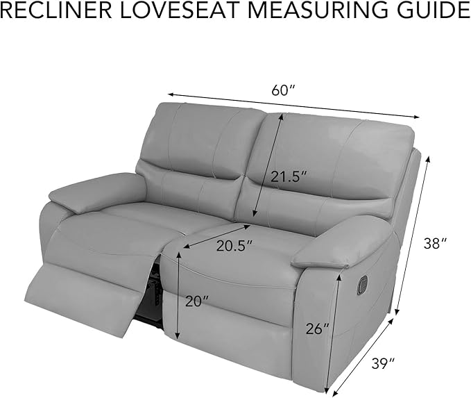PureFit Super Stretch Loveseat Recliner Sofa Couch Cover with Pocket – 2 Seat Non Slip Soft Sofa Slipcover, Washable Reclining Furniture Protector for Kid, Pet (Recliner Loveseat, Deep Teal)