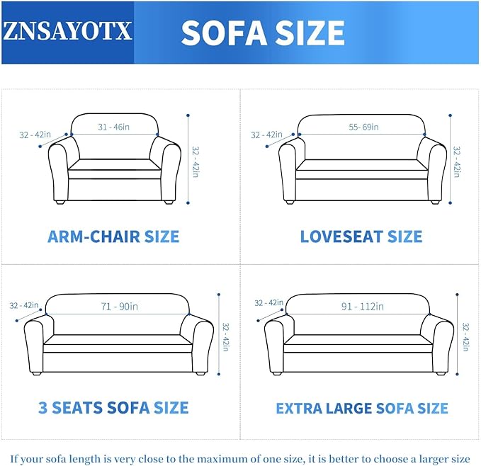 ZNSAYOTX 1 Piece Jacquard Couch Covers for 3 Cushion Couch High Stretch Sofa Cover for Pets Dogs Anti Slip Extra Large Sofa Slipcovers Furniture Protector (X-Large,New Pattern Pea Green)