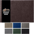 GORILLA GRIP® Ultra Absorbent Front Door Mat Outside Entrance 35x23, Traps Dirt and Moisture, HydroABSORB Indoor Outdoor Doormat Holds Up to 5.7 Cups Water, Stain and Fade Resistant Welcome Mat Coffee
