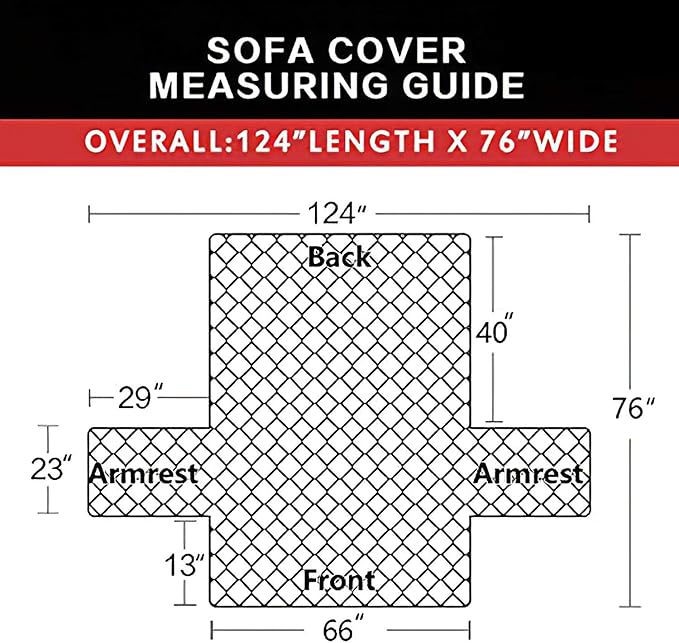 Easy-Going Reversible Couch Cover for 3 Cushion Couch Sofa Cover for Dogs Water Resistant Furniture Protector Cover with Foam Sticks Elastic Straps for Pet Cat (Sofa, Navy/Navy)