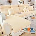 Soothing Home Sofa Covers, Sofa Hero Covers, Wear-Resistant Universal Couch Covers Washable Stretch Sectional Couch Cushion Covers (Beige,Pillow Cover)