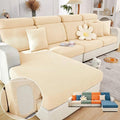Soothing Home Sofa Covers, Sofa Hero Covers, Wear-Resistant Universal Couch Covers Washable Stretch Sectional Couch Cushion Covers (Beige,Headrest Cover)