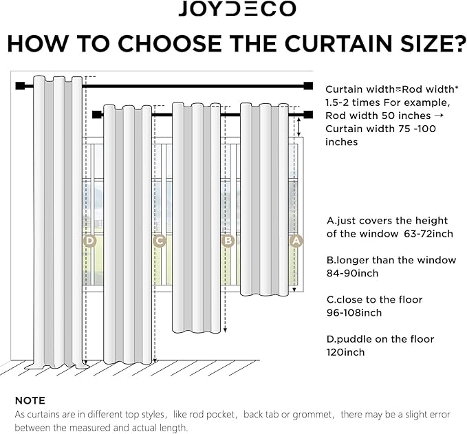 Joydeco Blackout Curtains for Bedroom - 100% Light Blocking 2 Panels Set Pink Drapes 37" W x 96" L, Thermal Insulated Room Darkening Curtains, Linen Textured for Living Room, Rod Pocket & Back Tabs