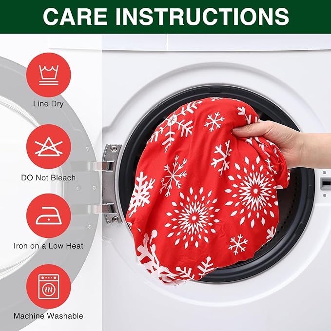Smiry Printed Couch Cushion Covers, Stretch Soft Couch Covers for Sofa, Washable Non-Slip Sofa Slipcover Furniture Protector for Indoor and Outdoor (Large, Red with White)