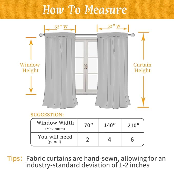 LAMIT Terracotta Linen Boho Curtains 84 inch Length 2 Panels, Light Filtering Burnt Orange Drapes Rod Pocket Western Rustic Panels for Bedroom/Living Room, 52 x 84 Inch