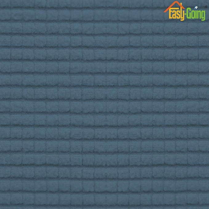 Easy-Going Stretch Cushion Cover Sofa Cushion Furniture Protector Sofa Seat Sofa Slipcover Sofa Cover Soft Flexibility with Elastic Bottom(Oversized Sofa Cushion, Bluestone)
