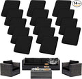 Outdoor Cushion Covers Set,14PCS Patio Furniture Couch Seat Slipcovers, Replacement for Sofa Sectional Chair(Cover，Only)