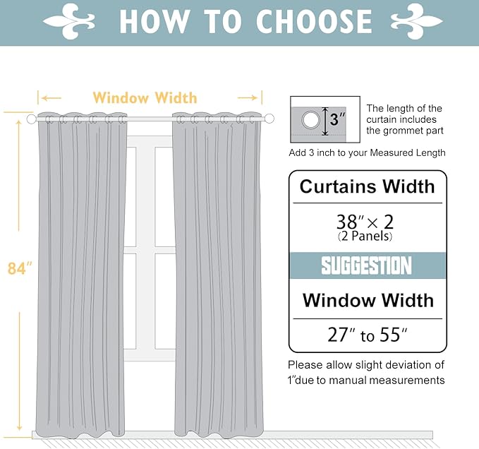 ChrisDowa 100% Blackout Curtains 84 inch Long for Bedroom with Black Liner, 2 Thick Layers Total Blackout Thermal Insulated Grommet Window Curtains 2 Panels Set (Cappuccino, 38 x 84 Inch)