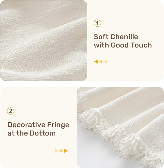 Sectional Couch Covers, 2 Pieces Washable L Shaped Couch Covers Sofa Blanket for Dogs Pet Friendly Sectional Sofa Slipcovers Furniture Covers,71"x 118"+ 71"x 118",(XX-Large,Cream White)