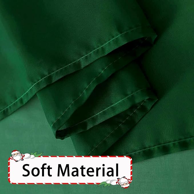 SpaceDresser Foliage Green Sheer Curtains 4 Panels Rod Pocket Semi-Sheer Curtain 90 Inches Long Light Filtering Voile Window Drapes for Bedroom Living Room Kitchen, Each 52W x 90L
