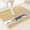 Muddy Mat® | Super Absorbent Door Mat Indoor, Microfiber Quick Dry Chenille Entryway Rug, Non-Slip Front Door Mat, Indoor Mats for Entryway, Machine Washable Pet Rug, Beige 30"x19"