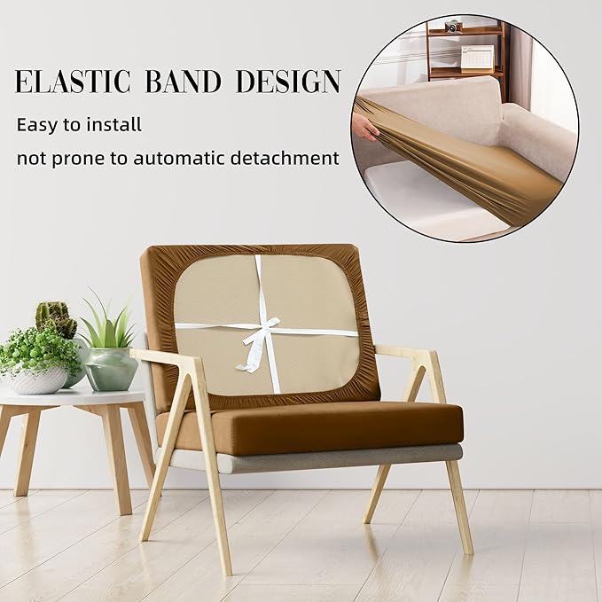 Outdoor Cushion Covers Set,14PCS Patio Furniture Couch Seat Slipcovers, Replacement for Sofa Sectional Chair(Cover，Only)