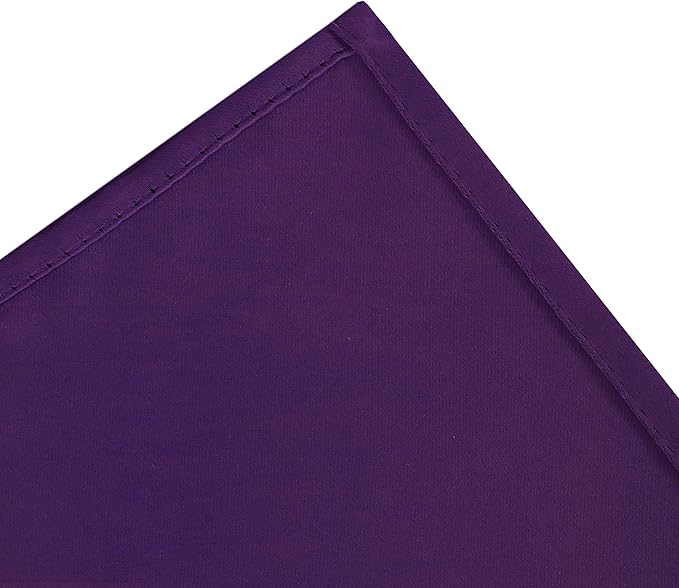 LEMOMO Purple Blackout Curtains 66 x 63 Inch Length/Set of 2 Curtain Panels/Thermal Insulated Room Darkening Blackout Curtains for Bedroom