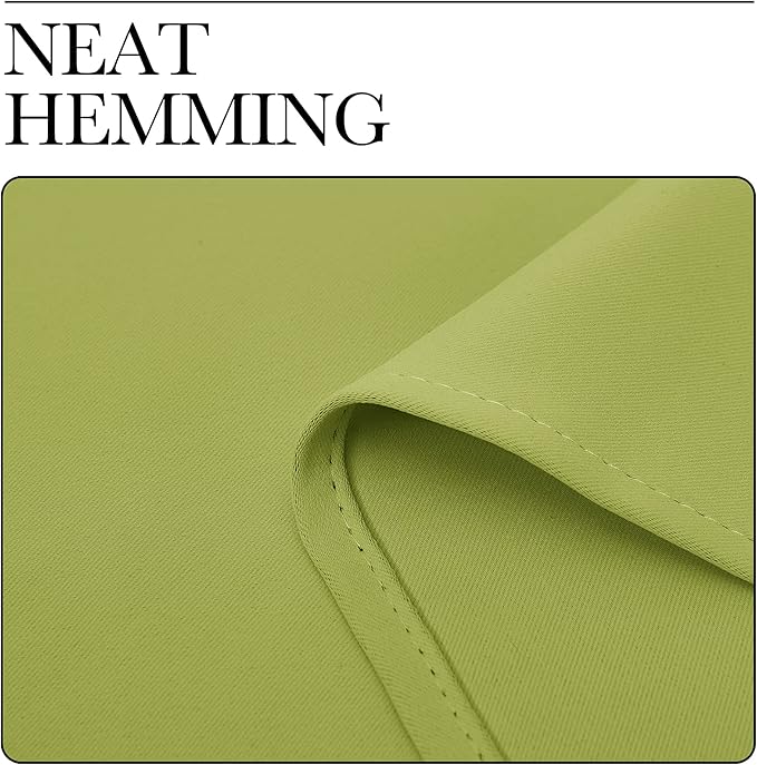 NICETOWN RV Blackout Curtains for Camper Windows, Fresh Green, 29" Wide by 50" Long, 2 PCs, Short Blackout Curtains & Drapes, Thermal Insulated Blackout Curtain Panels for Kids Room, Play Room