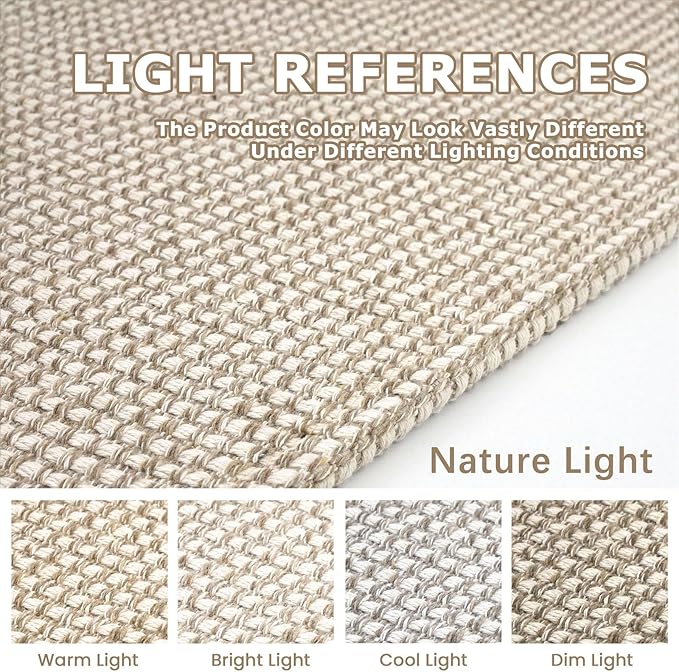 KOZYFLY Runners for Hallways 3x10 ft Washable Kitchen Runner Non Slip Rubber Backed Hallway Rugs Cotton Entryway Runner Rug Floor Carpet for Indoor Hall, Backdoor, Kitchen, Ivory/Khaki