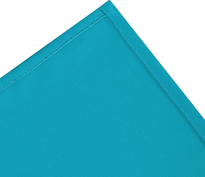 LEMOMO Teal Blackout Curtains 40 x 63 Inch Length/Set of 2 Curtain Panels/Thermal Insulated Room Darkening Blackout Curtains for Bedroom