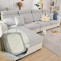 Couch Cushion Covers for Sofa Couch Covers Wear-Resistant Universal Sofa Cover Washable Stretch for Sectional Slipcovers (Texture-Light Gray,Extra Large Single Seat Cover)