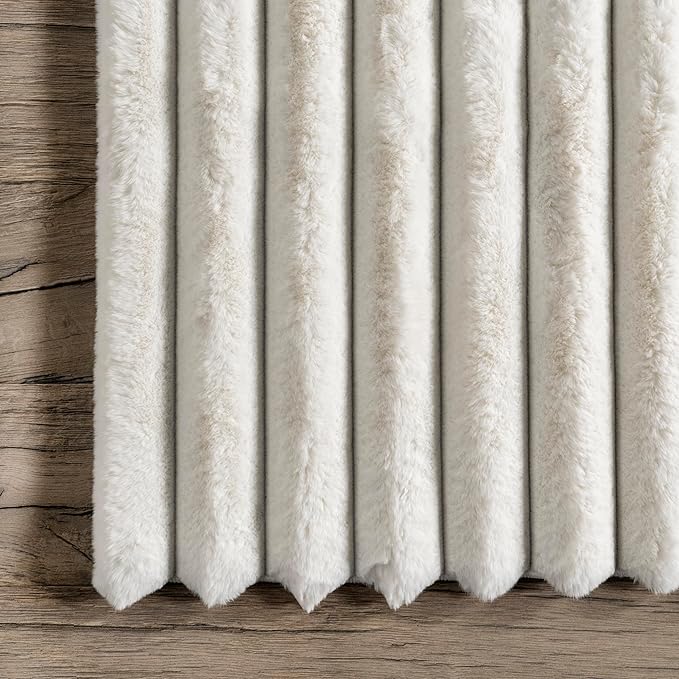 Nuloom SuperiorWash Collection Kai Off-White, 7'6" x 9'6", Fluffy and Cozy, High Traffic, Stain Resistant, Easy Clean, Durable Washable Area Rug for Bedroom, Living Room, Dining, Den, Foyer, Entryway